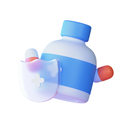 Produit de santé  3D Icon