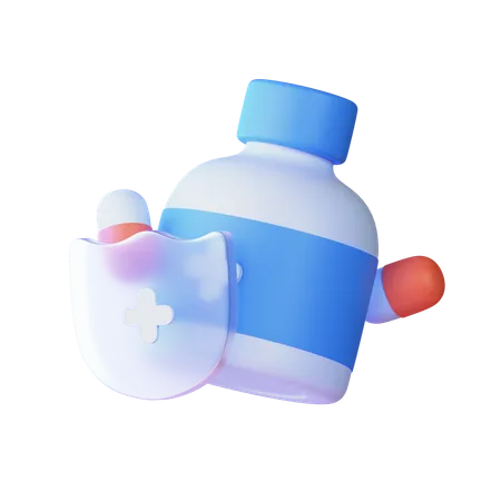 Produit de santé  3D Icon