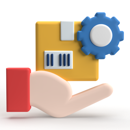 Produkt Management  3D Icon