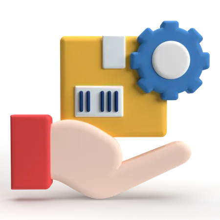 Produkt Management  3D Icon