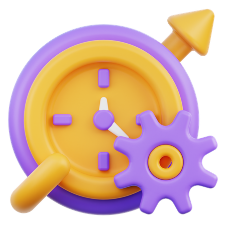 Produtividade  3D Icon