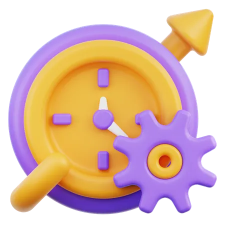 Produtividade  3D Icon