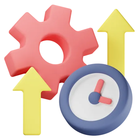 Produtividade  3D Icon