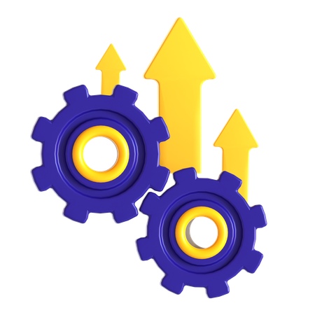 Produtividade empresarial  3D Icon