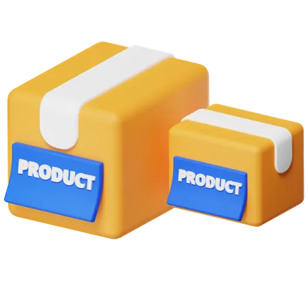 Produtos  3D Icon