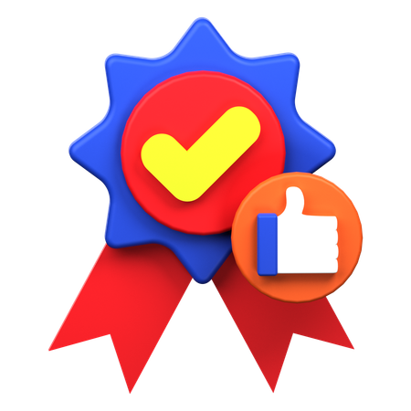 Produto de qualidade  3D Icon