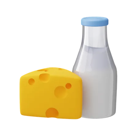 Produto lácteo  3D Icon