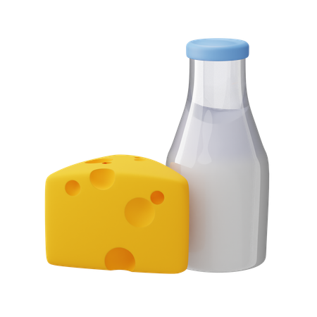 Produto lácteo  3D Icon