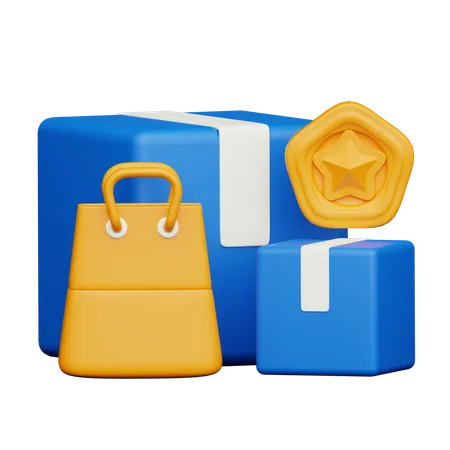 Produto premium  3D Icon