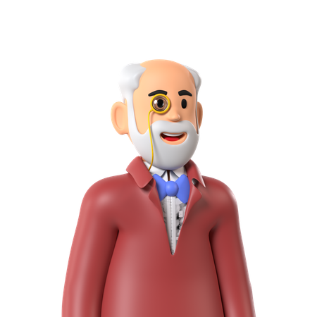 Profesor  3D Icon