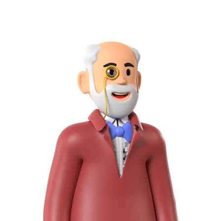 Profesor  3D Icon