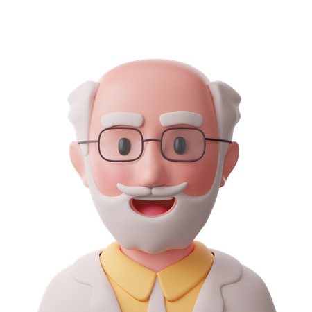 Profesor  3D Icon