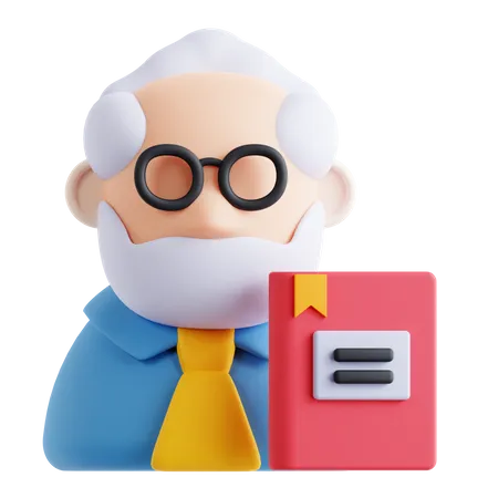 Profesor  3D Icon