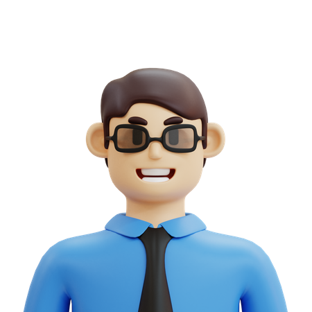 Profesor  3D Icon