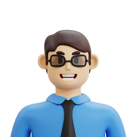 Profesor  3D Icon