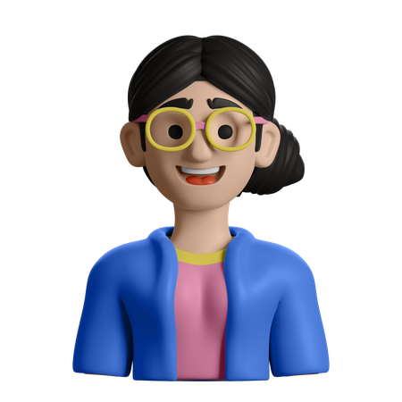 Profesora  3D Icon