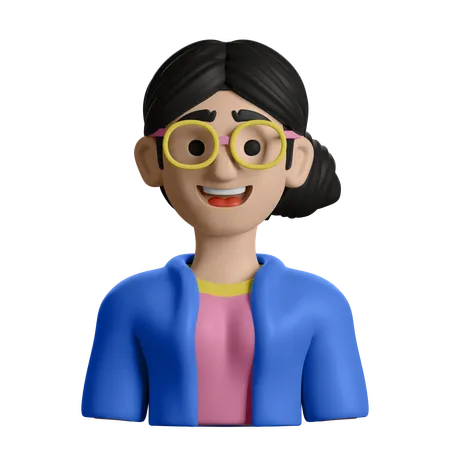 Profesora  3D Icon