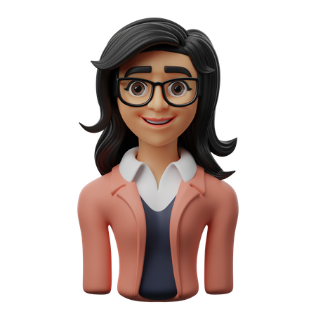 Profesora  3D Icon