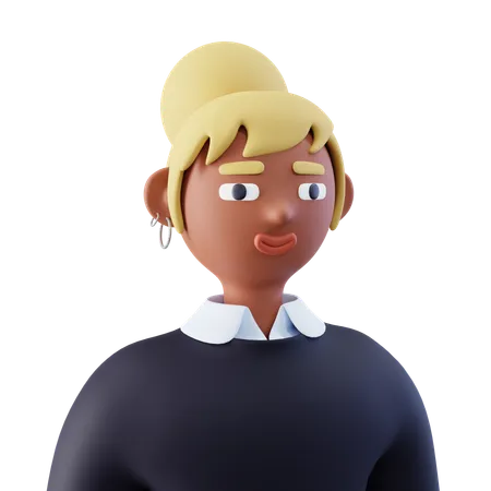 Profesora  3D Icon