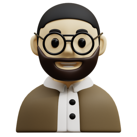 Professeur  3D Icon