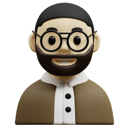 Professeur  3D Icon