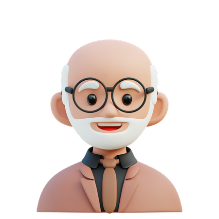 Professeur  3D Icon