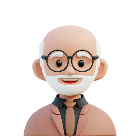 Professeur  3D Icon