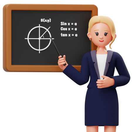 Professeur  3D Icon