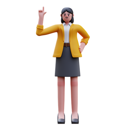 Professeur  3D Icon