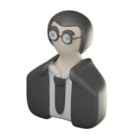 Professeur  3D Icon