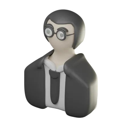 Professeur  3D Icon