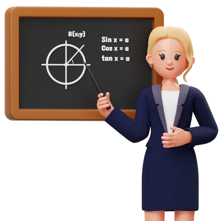 Professeur  3D Icon