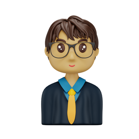 Professeur  3D Icon