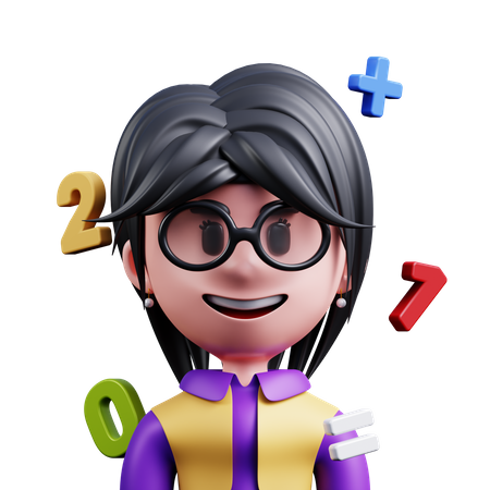 Professeur  3D Icon