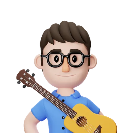 Professeur de musique  3D Icon