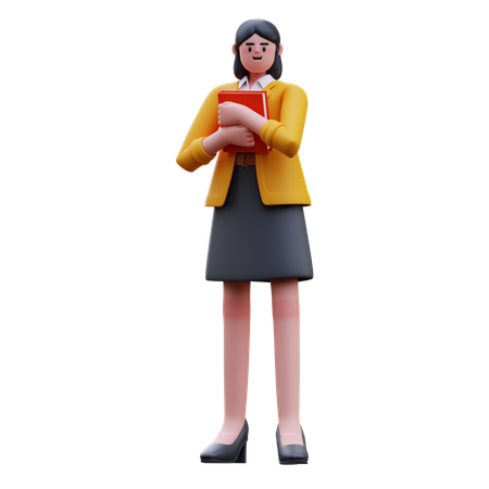 Professeur de sciences  3D Icon