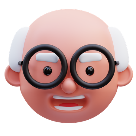 Professeur masculin  3D Icon