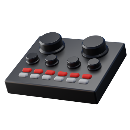 Professional Audio Soundcard  3D Icon