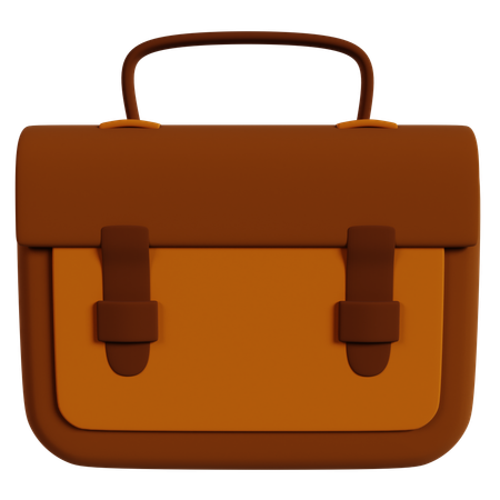Professional Business Briefcase  3D Icon
