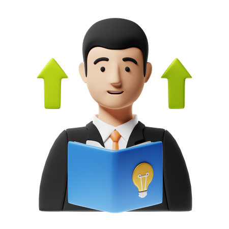 Professional Development  3D Icon