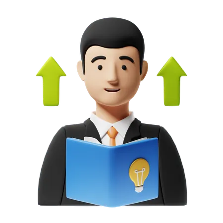 Professional Development  3D Icon