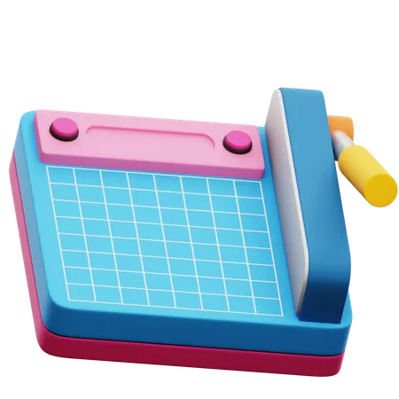 Professional Paper Cutter  3D Icon