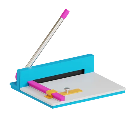 Professional Paper Cutter  3D Icon