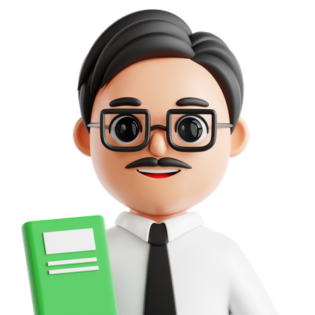 Professor  3D Icon