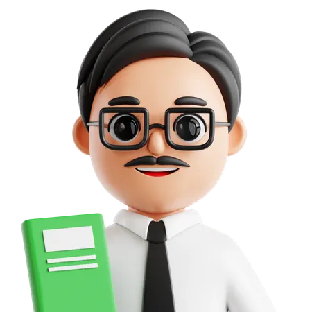 Professor  3D Icon