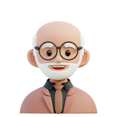 Professor  3D Icon