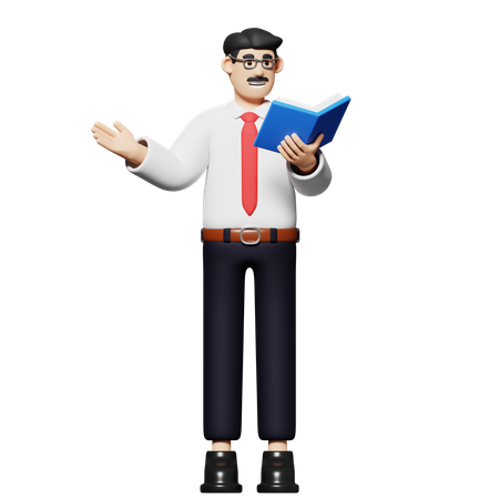 Professor  3D Icon