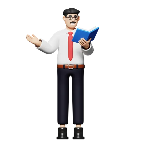 Professor  3D Icon