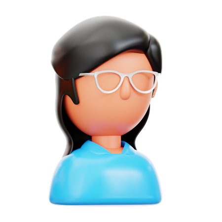 Professora  3D Icon
