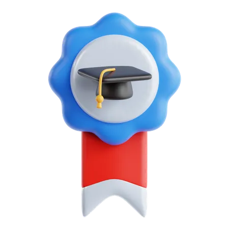 Distintivo do Professor  3D Icon